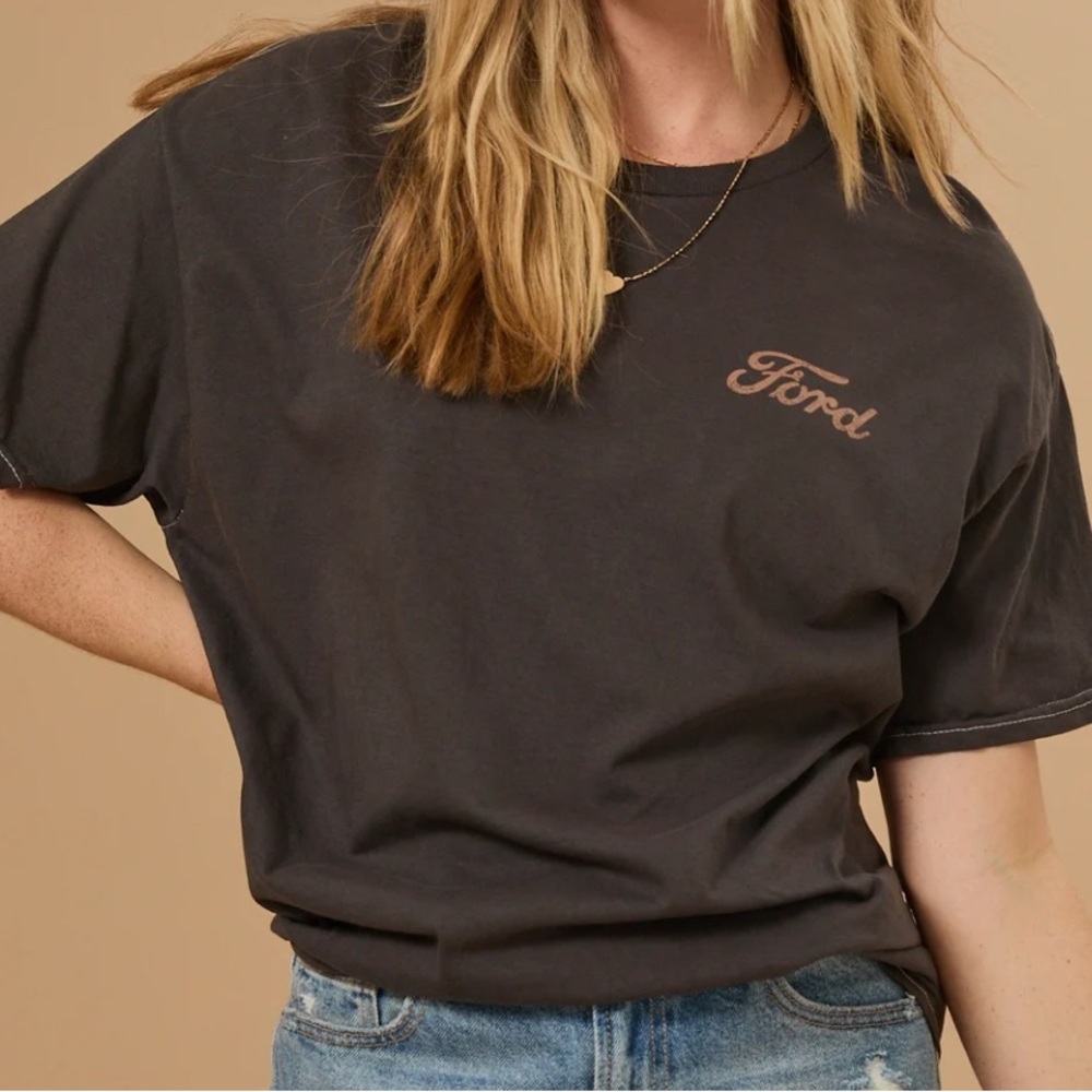 Official Ford Bronco Graphic Tee. -COLOR IS WASHED BLACK!